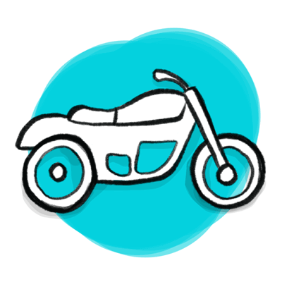 Motorbike icon