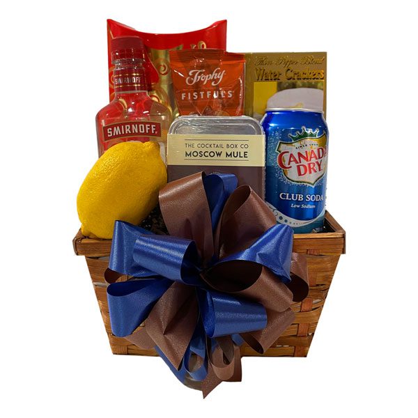 Moscow Mule Cocktail Kit & Food Gift Baskets-Moscow Mule Mixology Kits