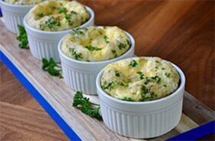 Smoked Salmon Mini Frittatas